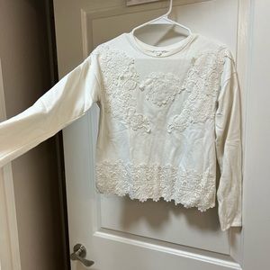 Springfield ivory cotton sweater